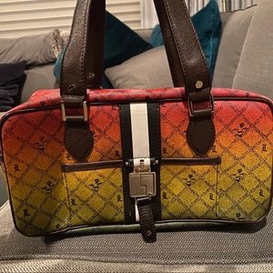 L.A.M.B. Rasta Signature Ombré Handbag